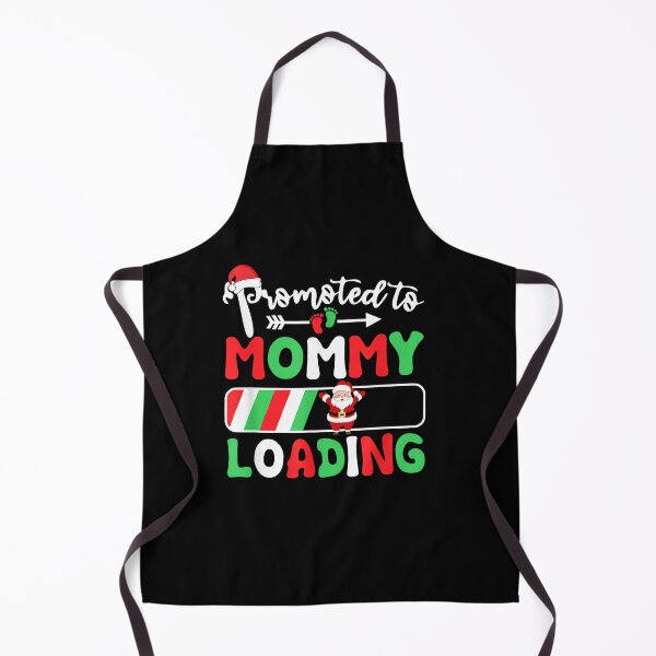Item preview, Promoted to Mommy Loading Christmas Santa for Women New Mom designed and sold by Slenaimpaa.