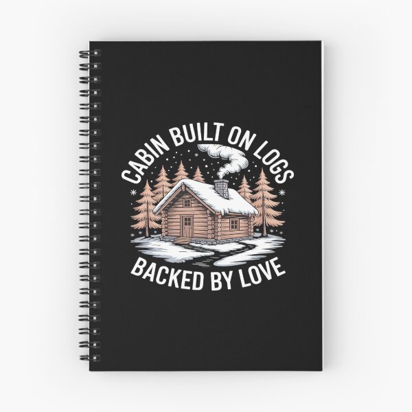Item preview, Cabin Built on logs backed by love Cabin designed and sold by LeeEvans222.
