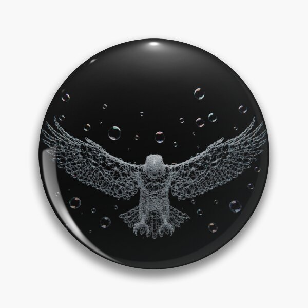 Item preview, Bubble Hawk / Eagle: Ethereal Wireframe Bird of Prey designed and sold by Caira-Design.