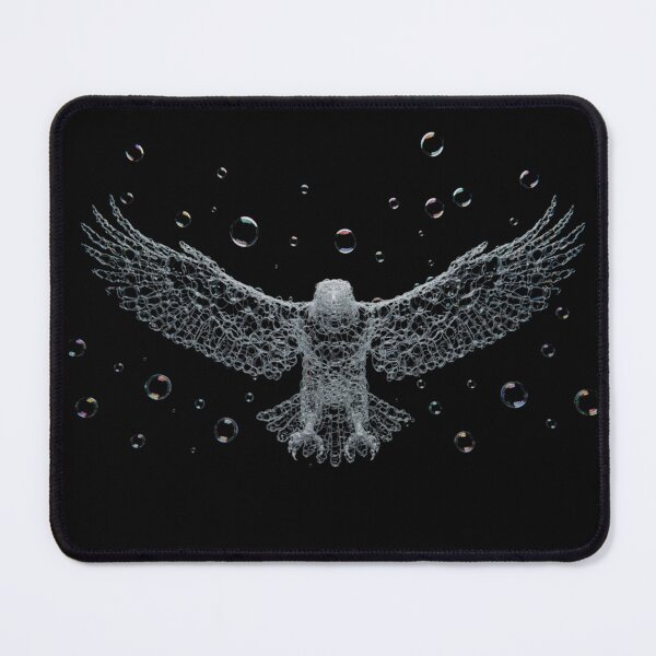 Item preview, Bubble Hawk / Eagle: Ethereal Wireframe Bird of Prey designed and sold by Caira-Design.