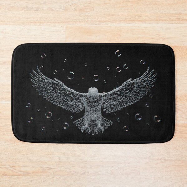 Item preview, Bubble Hawk / Eagle: Ethereal Wireframe Bird of Prey designed and sold by Caira-Design.