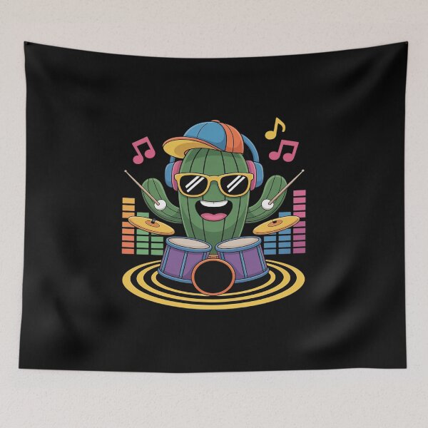 Item preview, Cactus Drummer Musical Beats designed and sold by LeeEvans222.