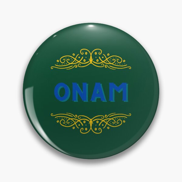 Item preview, Onam Indian Festival Yellow and Blue Ornaments Souvenir Gift idea for India Lovers designed and sold by ABWframk.
