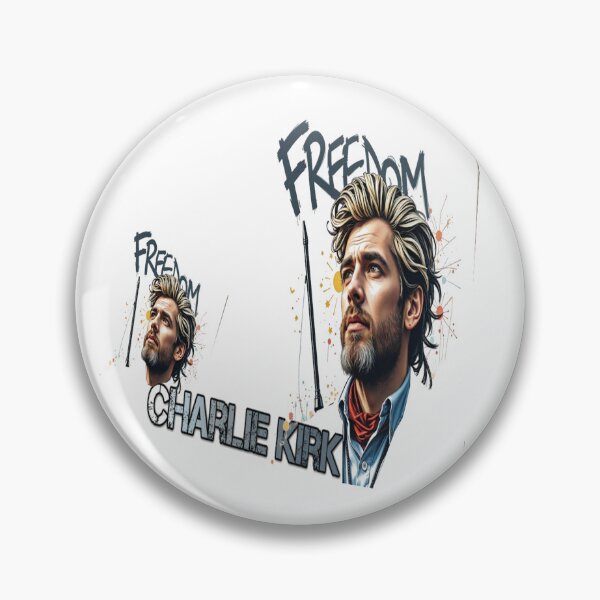 Item preview, Charlie Kirk Freedom  - graffiti art cool Professional design designed and sold by atomsama.