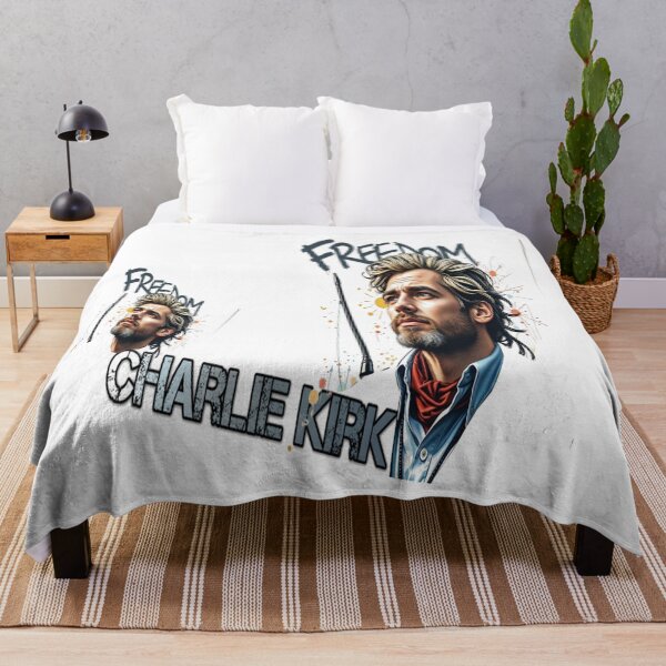 Item preview, Charlie Kirk Freedom - graffiti art cool Professional design designed and sold by atomsama.