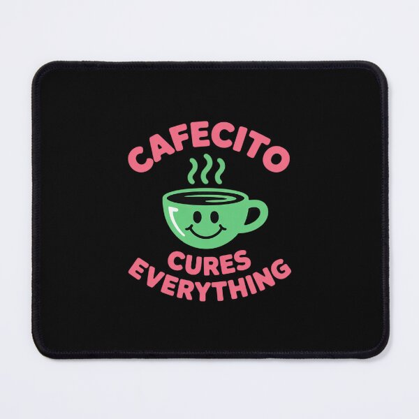 Item preview, CAFECITO CURES EVERYTHING NEON PINK LIME GREEN designed and sold by LeeEvans222.