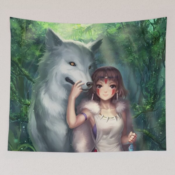 Item preview, Mononoke Hime Princess Mononoke designed and sold by Asmat-Artist.