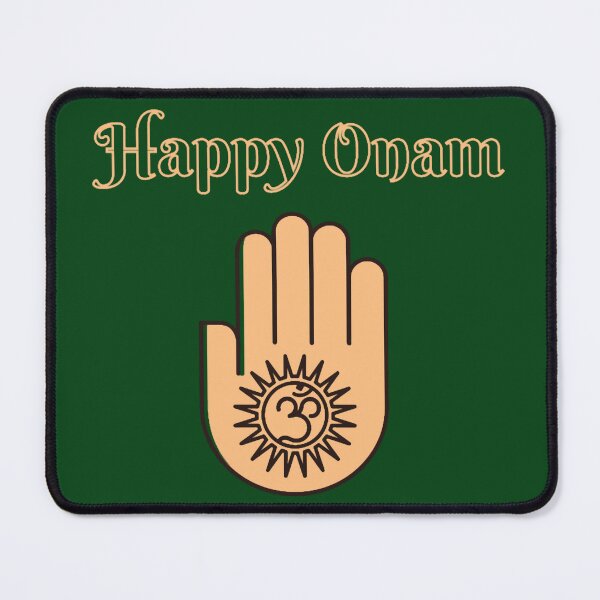 Item preview, Happy Onam Indian Festival Ganesh Chaturthi hand Souvenir Gift idea for India Lovers designed and sold by ABWframk.
