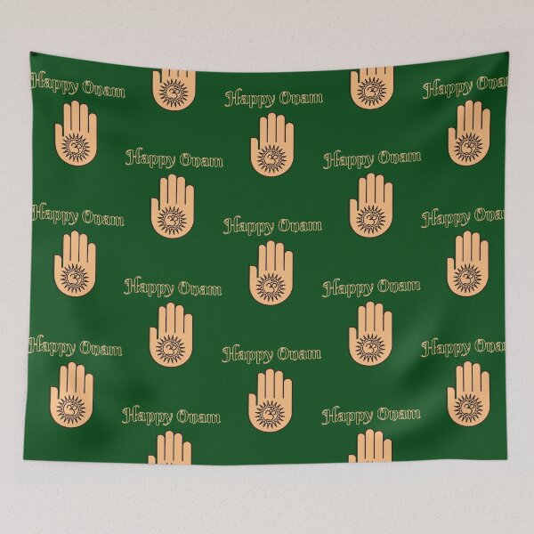 Item preview, Happy Onam Indian Festival Ganesh Chaturthi hand Souvenir Gift idea for India Lovers designed and sold by ABWframk.
