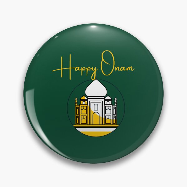Item preview, Happy Onam Indian Festival Yellow Ganesh and Brown Elephant Souvenir Gift idea for India Lovers Clas designed and sold by ABWframk.