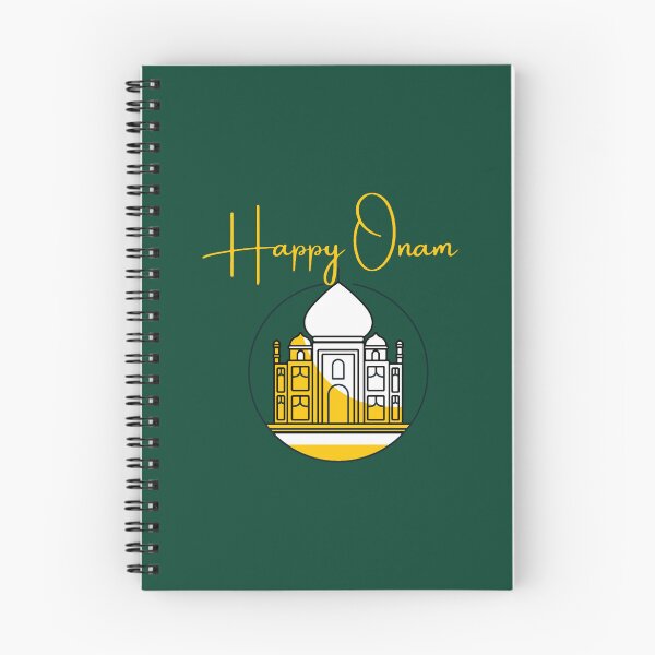 Item preview, Happy Onam Indian Festival Yellow Ganesh and Brown Elephant Souvenir Gift idea for India Lovers Clas designed and sold by ABWframk.