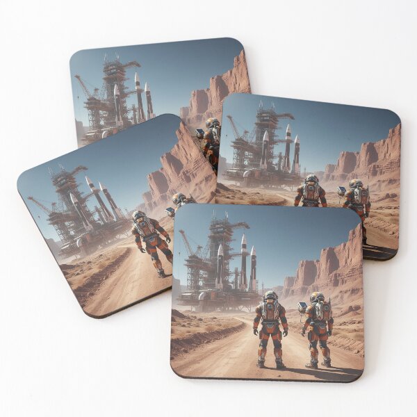 Item preview, Martian Frontier: Explorers at the Launchpad designed and sold by zzz888.