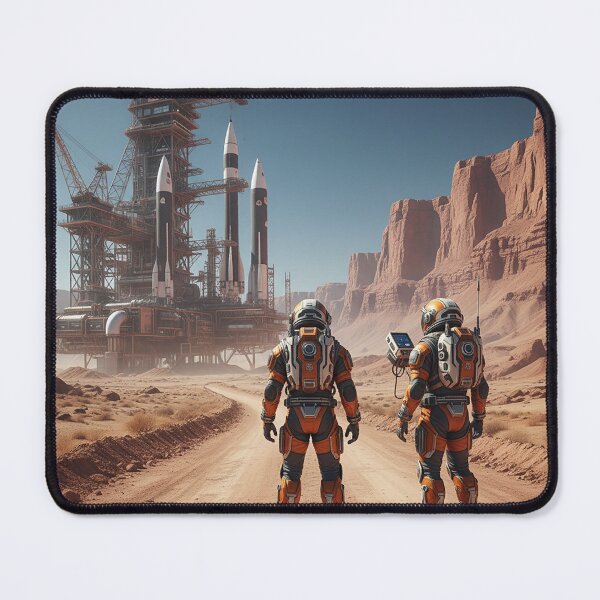 Item preview, Martian Frontier: Explorers at the Launchpad designed and sold by zzz888.