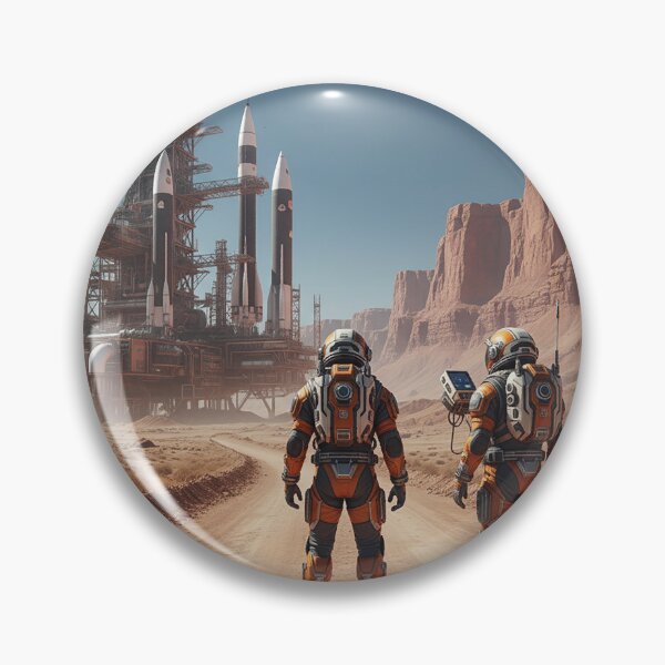Item preview, Martian Frontier: Explorers at the Launchpad designed and sold by zzz888.