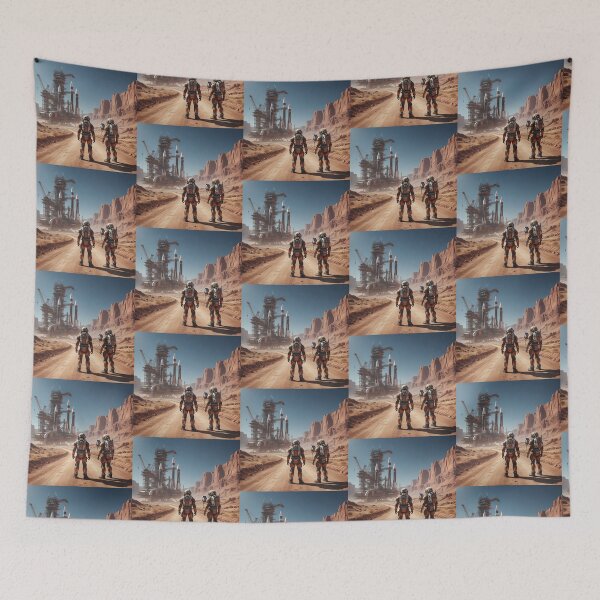 Item preview, Martian Frontier: Explorers at the Launchpad designed and sold by zzz888.
