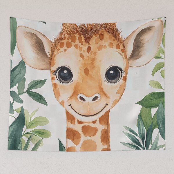 Item preview, Adorable Watercolor Baby Giraffe designed and sold by Nytheris.