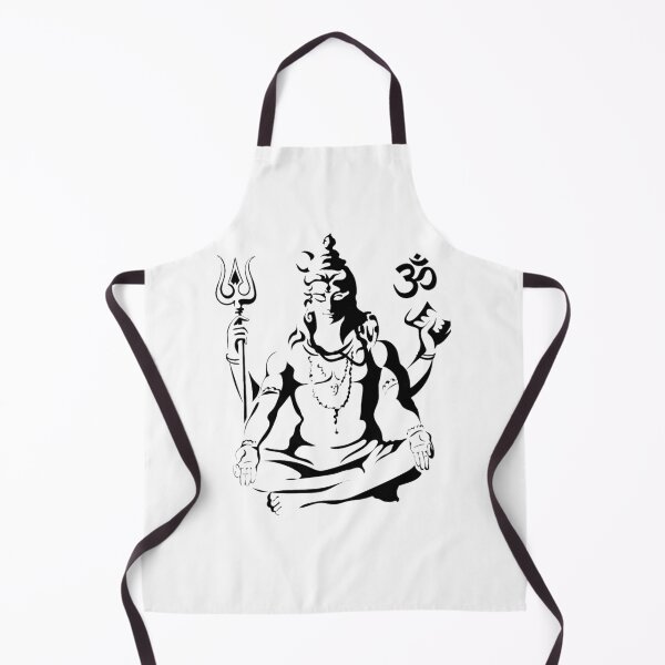 Item preview, Lord Shiva Meditative Pose Line Art designed and sold by ABWframk.