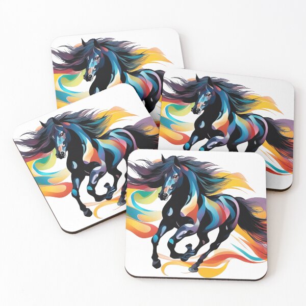 Item preview, Black Stallion Reflecting Light designed and sold by The Elderberry Blossom.