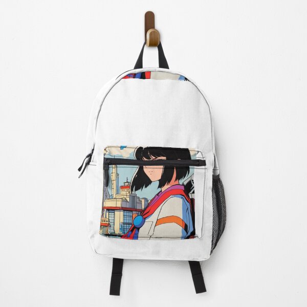 Item preview, Retro Anime Girl Cute Washington USA Travel 80s Design designed and sold by ANIMEX00.
