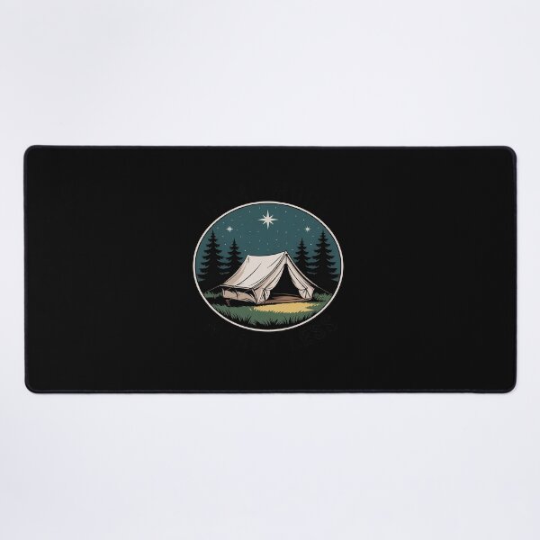Item preview, Camp More Worry Less Tent Camping Badge Top designed and sold by JonBarnes22.