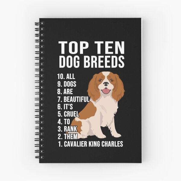 Item preview, Cavalier King Charles Spaniel Top Ten Dogs designed and sold by Clara Hollins.