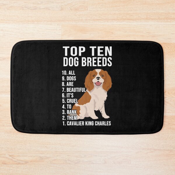 Item preview, Cavalier King Charles Spaniel Top Ten Dogs designed and sold by Clara Hollins.