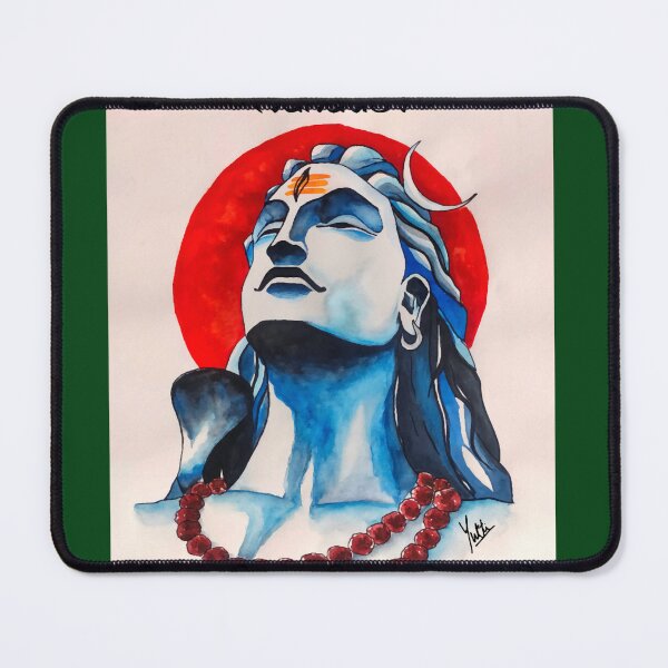 Item preview, CLord Shiva Painting Oversized designed and sold by ABWframk.