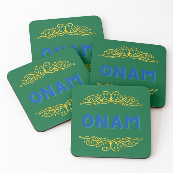 Item preview, Onam Indian Festival Yellow and Blue Ornaments Souvenir Gift idea for India Lovers designed and sold by ABWframk.