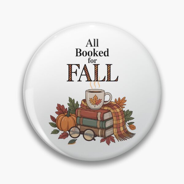 Item preview, All Booked For Fall, Cute Book Lover, Fall Season designed and sold by PunkNation-Arts.