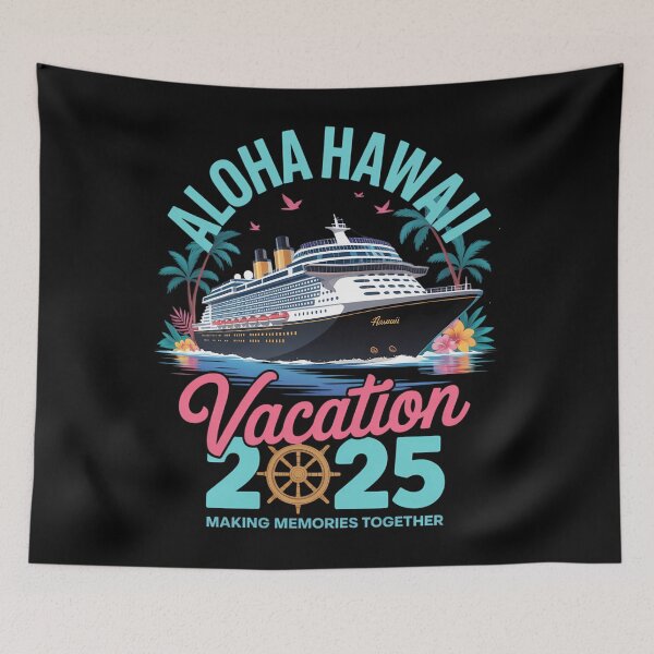 Item preview, Aloha Hawaii Family Vacation 2025 Matching Group Summer designed and sold by PunkNation-Arts.