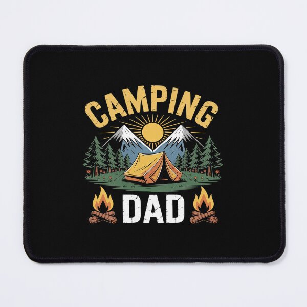 Item preview, Camping Dad Tent Fire Mountains Outdoor designed and sold by JonBarnes22.
