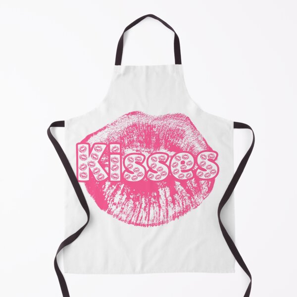 Item preview, Hot Pink Lips and Kisses Graphic designed and sold by TheRosyCanvas.
