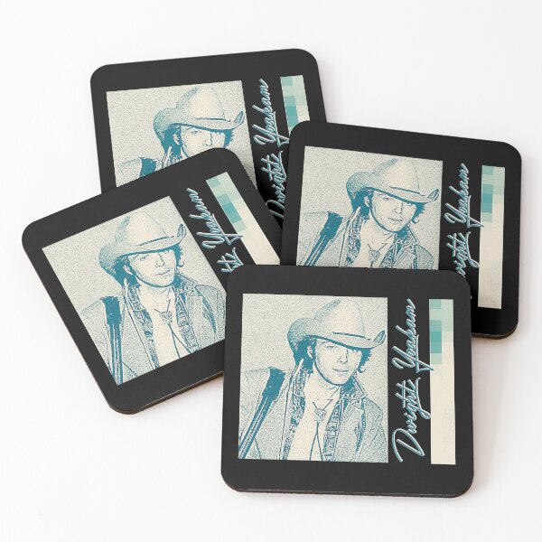 Item preview, Dwight Yoakam _ Vintage Style Original Fan Design designed and sold by Liliannallegos.