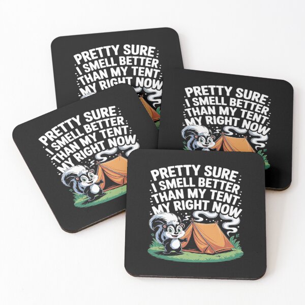 Item preview, Camping Funny Skunk Saying Smell Better Than My Tent designed and sold by JonBarnes22.