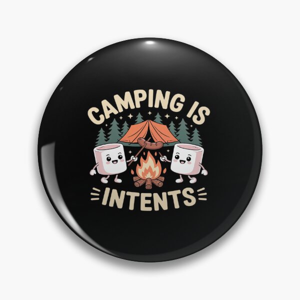 Item preview, Camping Is InTents – Intense Marshmallow Campfire designed and sold by JonBarnes22.