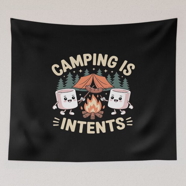 Item preview, Camping Is InTents – Intense Marshmallow Campfire designed and sold by JonBarnes22.
