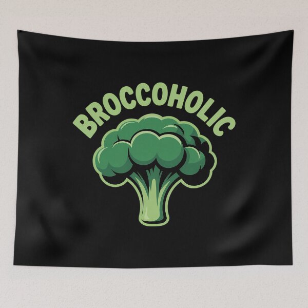 Item preview, Broccholic Broccoli Lovers Veggie designed and sold by PunkNation-Arts.
