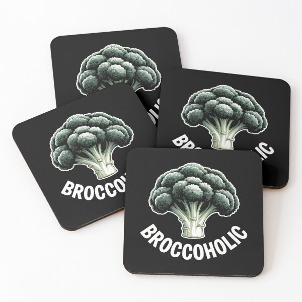 Item preview, Broccoholic Vegetable Vegan Broccoli designed and sold by PunkNation-Arts.