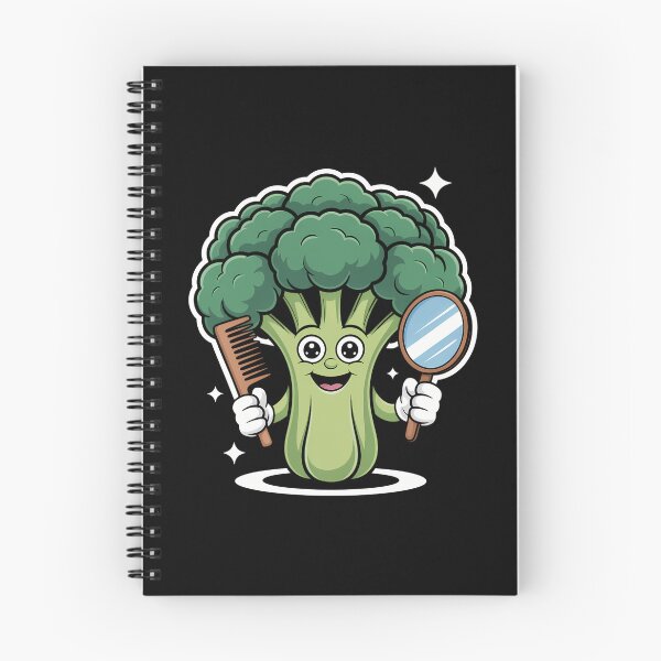 Item preview, Broccoli Combing Its Broccoli Hair designed and sold by PunkNation-Arts.