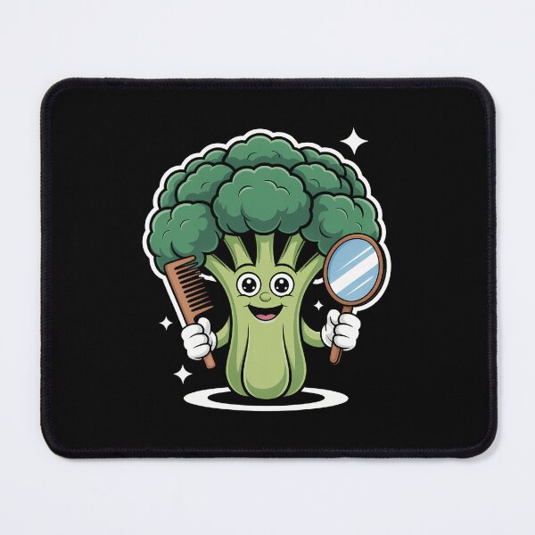 Item preview, Broccoli Combing Its Broccoli Hair designed and sold by PunkNation-Arts.