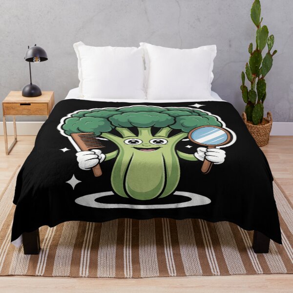 Item preview, Broccoli Combing Its Broccoli Hair designed and sold by PunkNation-Arts.
