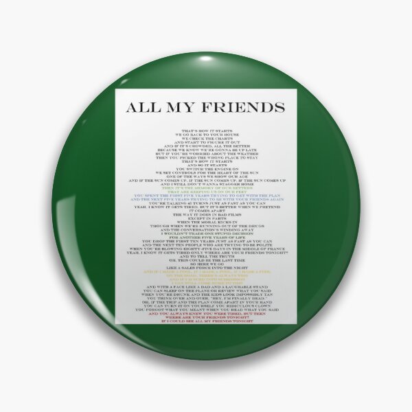 Item preview, All my friends (1) designed and sold by GoldWishJewe.