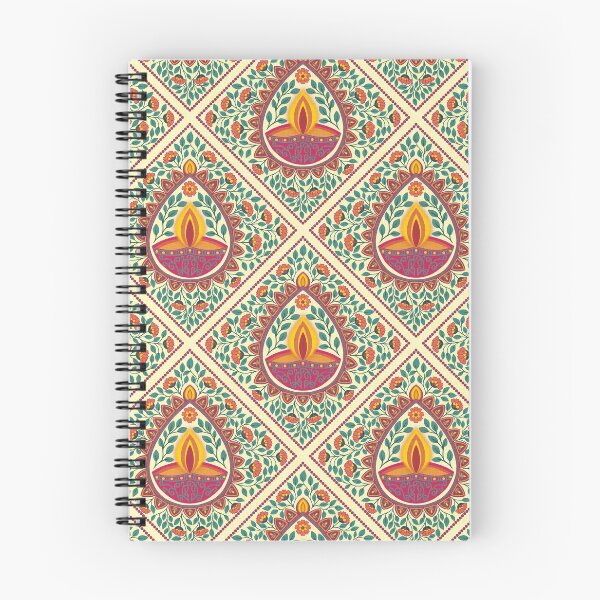 Item preview, Diwali Floral Pattern_Large_SeeMyArtDesigns designed and sold by SeeMyArtDesigns.