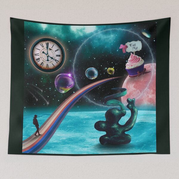 Item preview, Spacetime Wonderland designed and sold by Rainbow Nebula 7000.