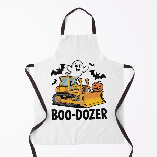 Item preview, Bulldozer Halloween Boo Dozer Construction Truck designed and sold by PunkNation-Arts.