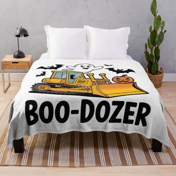 Item preview, Bulldozer Halloween Boo Dozer Construction Truck designed and sold by PunkNation-Arts.