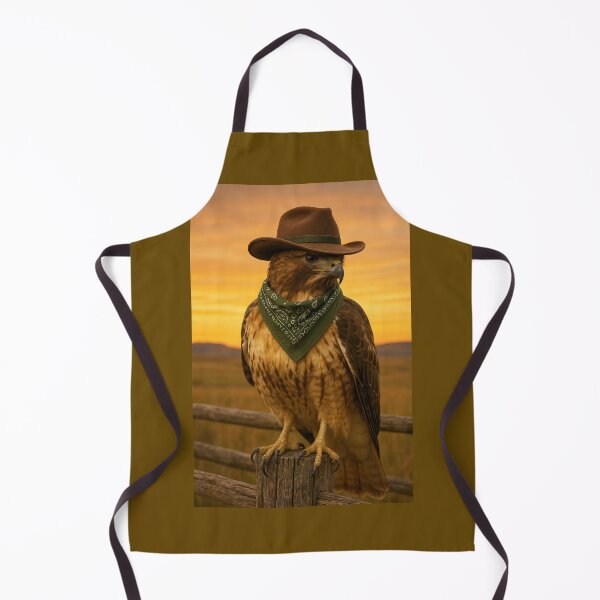 Item preview, Red Tail Cowboy Hawk designed and sold by Tridentulus.