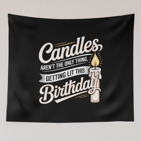 Item preview, Candles Birthday Theme Wish Therapeutic Candleight designed and sold by JulienAureo.