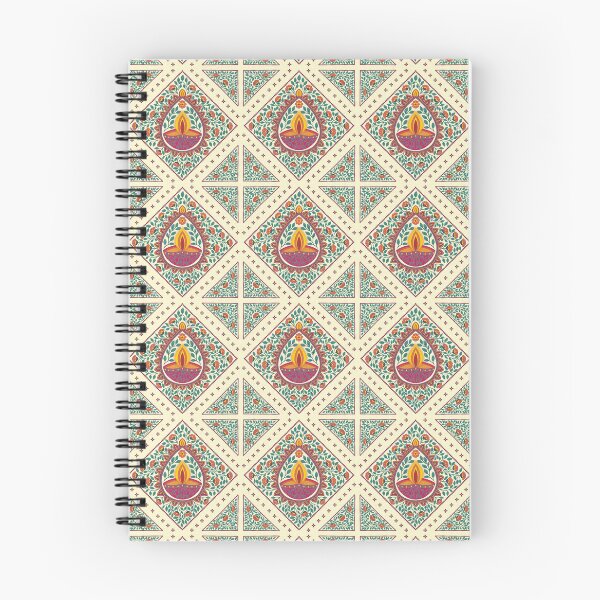 Item preview, Diwali Diamond Floral Pattern by SeeMyArt Designs designed and sold by SeeMyArtDesigns.