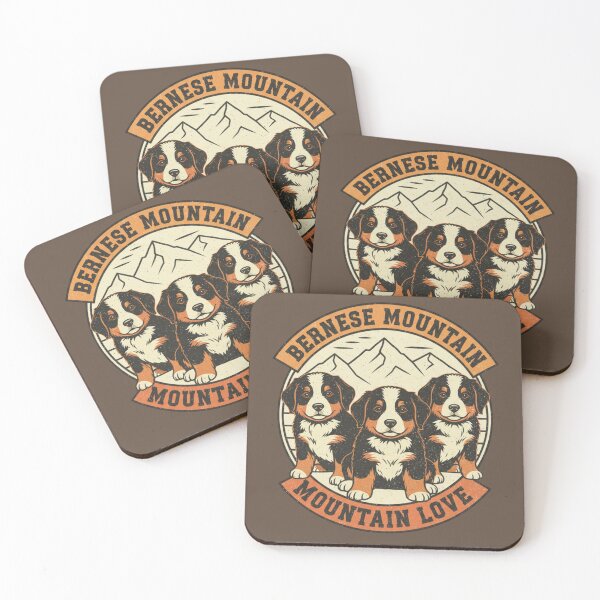 Item preview, Bernese Mountain – Mountain Love Vintage Design designed and sold by Inkmatic Studio.